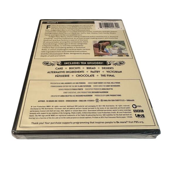 The Great British Baking Show: Season 3 (DVD) - Picture 2 of 2